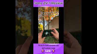 quotSony ZV1 Review – The Ultimate Vlogging Cameraquot invastor [upl. by Zohara]