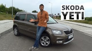 PL Skoda Yeti 16 TDI 105 KM 2014  test AutoCentrumpl [upl. by Aikimat]