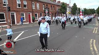 Cloughfern Young Conquerors  South Belfast Young Conquerors Parade 2024 [upl. by Ahsien]