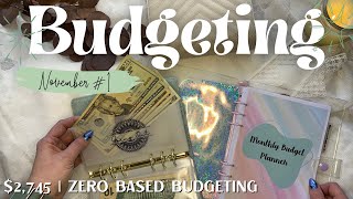 BOOST Your Savings With Zero Based Budgeting  November 2024  Cash Envelope System  Dave Ramsey [upl. by Ecadnac]