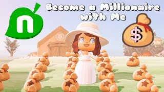 🤑 How I Became Rich Using ONLY Nookazon🤑  Animal Crossing New Horizons [upl. by Lemhaj]