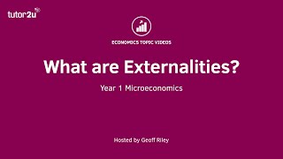 What are Externalities I A Level and IB Economics [upl. by Eizzil]