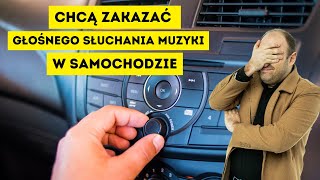 Chcą zakazać głośnego słuchania muzyki w samochodzie w Polsce [upl. by Llyrad]