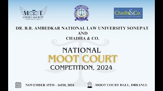 Moot Court Competition 2024  DBRANLU [upl. by Ecnahoy]