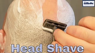 Rockwell 6C  Head Shave  Safety Razor [upl. by Sharona]