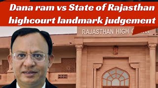 Rajasthan HC FIRChargesheet Alone Not Grounds to Reject Candidature [upl. by Euqinomahs361]