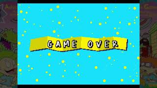 Rugrats Castle Capers  Game Over GBA [upl. by Retsev]