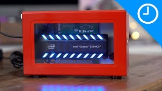 Review Akitio Node Lite with Intel Optane SSD  Super Fast [upl. by Sivrahc]