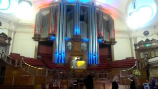 Methodist Central Hall in London UK November 2015 [upl. by Nerrual]