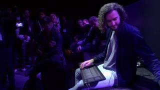 Marco Parisi plays Princes quotPurple Rainquot on the Seaboard RISE at NAMM 2017 [upl. by Arev]