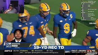 JuJuReacts To West Virginia vs PITT  2024 Full Game Highlights [upl. by Odrautse805]