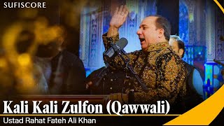 Kali Kali Zulfon  Ustad Rahat Fateh Ali Khan  Ustad Nusrat Fateh Ali Khan  Qwaali [upl. by Frants]