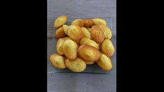 Recette de madeleines au thermomix [upl. by Ettelegna]