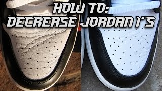 How to decrease Jordans Jordan 1 [upl. by Lek]