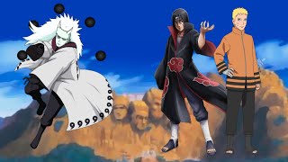 Who is strongest  madara vs Itachi and Naruto [upl. by Mellins892]