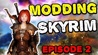 Modding Skyrim AE  Installing Full Armor Overhaul CBBE3BA XP32 Nemesis Physics amp More Ep 2 [upl. by Keyes]