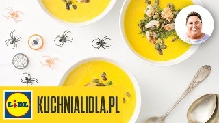 🍜 Przepis na zupę z dyni  Dorota Wellman – Przepisy Kuchni Lidla [upl. by Cullan502]