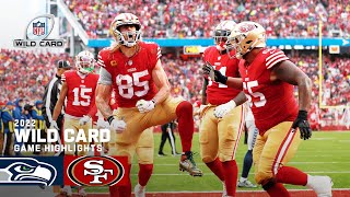 Seattle Seahawks vs San Francisco 49ers  2022 Super Wild Card Weekend Game Highlights [upl. by Noda]