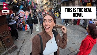 FOOD TOUR Kathmandu amp Hectic market visit [upl. by Ttelrats]