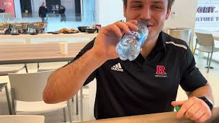 Yaraslau Slavikouski talks taking over Rutgers heavyweight spot transfer from Harvard [upl. by Lindsy64]