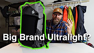 Black Diamond Beta Light 45 Ultralight Backpack  First Impressions [upl. by Brendis987]