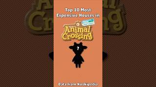 Top 10 Most Expensive Houses In Animal Crossing 5 shorts animalcrossing nintendo gaming data [upl. by Charmane]