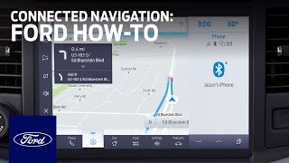 Ford Connected Navigation  Ford HowTo  Ford [upl. by Saraiya820]