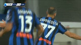 Gol di Davide Zappacosta AtalantaComo 11 Tutti i gol e gli highlights dettagliati [upl. by Sunderland]