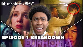 Euphoria Season 2 Episode 1 BREAKDOWN amp My PREDICTIONS [upl. by Alanah697]