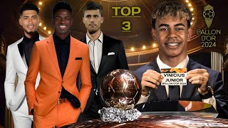 Top 3 Ballon dOr 2024 Vinicius Rodri amp Bellingham ► Goals Assists Trophies amp Others Update ● HD [upl. by Yvehc156]