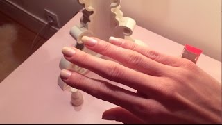 Breaking splitting nails Herôme Nail Hardener Extra Strong  Unicorn manicure [upl. by Sielen111]