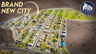 The Start of a City in Cities Skylines  Bluffside Crossing 1 [upl. by Mackay117]