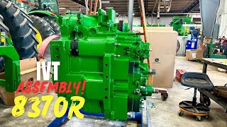 John Deere 8370R IVT assembly Part 3 [upl. by Aliber250]