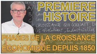 La croissance économique et ses différentes phases  HistoireGéographie  1ère  Les Bons Profs [upl. by Ynnaej]