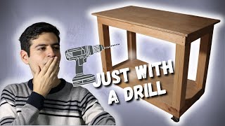 I built a complete workbench with no experience or special tools [upl. by Revkah]