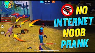 NO INTERNET PRANK IN CLASH SQUAD RANKED  GARENA FREE FIRE freefire garenafreefire viralvideo [upl. by Nodnas837]