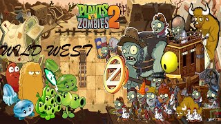 Plants vs Zombies 2  Wild West Level Struggles  0 Subscriber Special [upl. by Arymas]