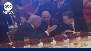 Elon Musk spends election night with Trump at MaraLago [upl. by Eyatnod]