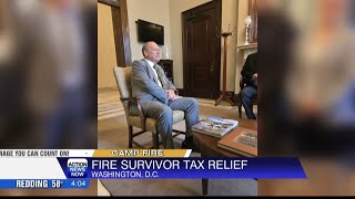 Paradise Town Councilman Steve Crowder advocates for tax relief for Camp Fire survivors in [upl. by Enalahs873]