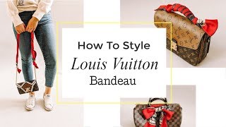 Louis Vuitton Bandeau  How To Style [upl. by Nayra]