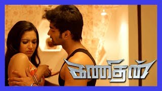 Catherine Tresa calls Atharvaa for Night Stay  Kanithan Scenes  Catherine Tresa surprises Atharvaa [upl. by Sseb955]