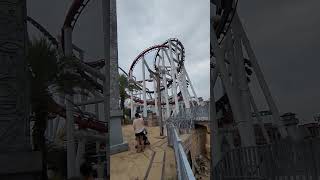 Roller coaster at universal studio Singapore [upl. by Ecart566]