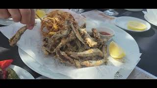 🐟Fresh Fried and Seasoned Anchovies in Casablanca Yummy🐟🐟 [upl. by Norita816]