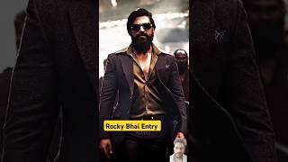 Rocky Bhai Entry 😱🔥🔥 kgf shortsfeed shorts rockybaby kgfchapter2 yashh rockyiii rocky kgf2 [upl. by Cristionna]