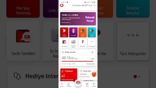 Vodafone Bedava İnternet 1 hafta 5gb [upl. by Nacnud]