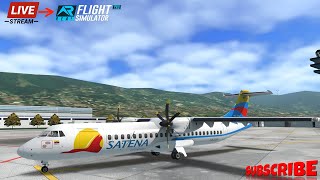 The ATR Flight A Tale of SATENA amp the Colombian Jungle [upl. by Holmann284]