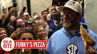 Barstool Pizza Review  Funkys Pizza Oxford MS [upl. by Berri365]