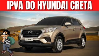 VALOR DO IPVA 2022 DO HYUNDAI CRETA [upl. by Orferd804]