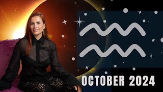 ♒ Aquarius October 2024 LOVE CAREER FINANCE RELATIONSHIPS ♒ Aquarius Career amp Love October [upl. by Meurer]