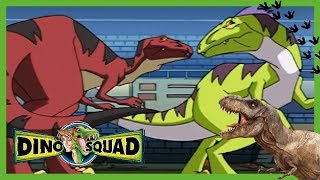 🦖 Dino Squad  The Trojan Dinosaur  HD Full Episode  Dinosaur Cartoon 🦖 [upl. by Nyladnar501]